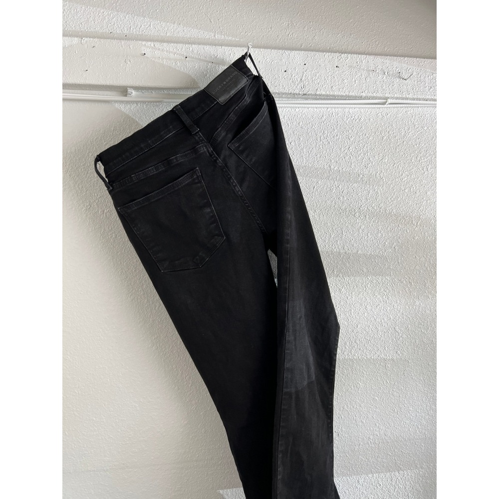 Lucky Brand Mid Rise Bootcut Jeans Black Denim Women's 10/30 Regular - Picture 6 of 8